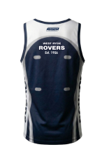West Ryde Rov Netball Top Back